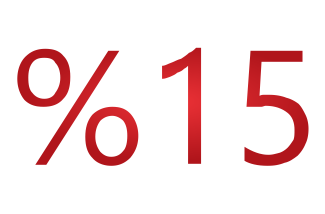 15% de descuento